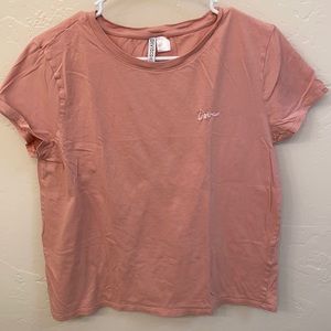 “Love” pink t-shirt